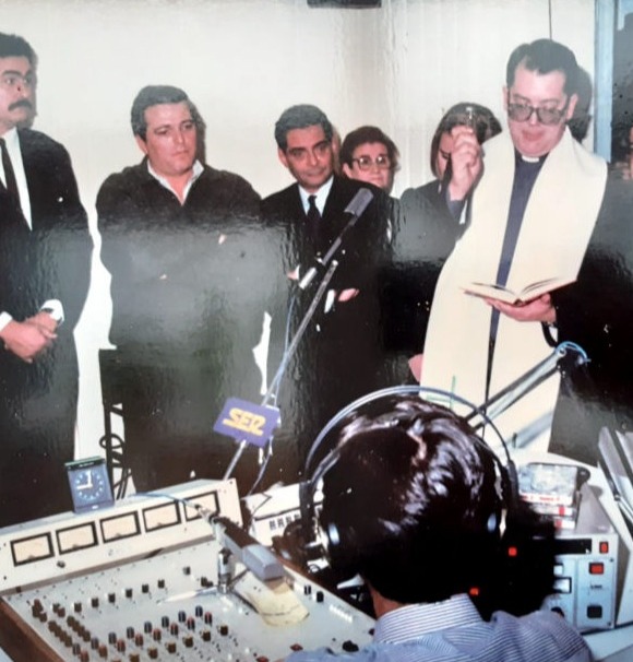 Inauguración estudios 1990